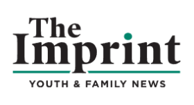 Logo of Imprint News. Black and sage green text on white background.