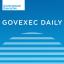 GovExec Daily Podcast cover. White text on blue background.