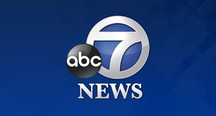 Image of ABC News Channel 7 logo. White text on dark blue background.