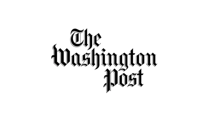 Image of the Washington Post's logo. Black text on white background.