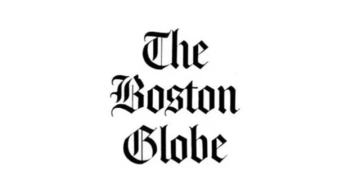 Boston Globe logo.