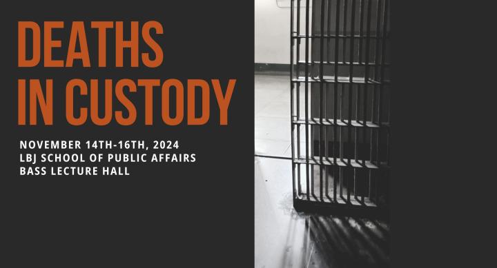 Deaths in Custody poster